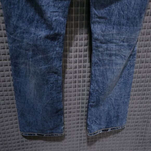 Buckle Black No3 Jeans 32x32 Y2K Mens Acid Wash Low Rise Stretch Grunge Rock VTG - Picture 14 of 16